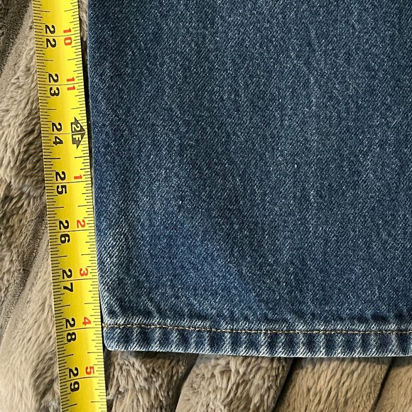 LL Bean Jeans Men’s 38x29 Classic Fit Straight Denim Medium Wash Preppy Blue - Picture 11 of 13